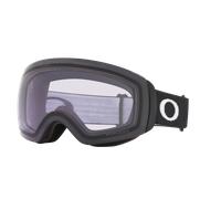 Oakley Goggles Flight Deck M Prizm Snow Ski Goggles Nero Prizm Snow Clear/CAT0 Uomo,Donna