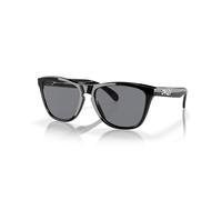 Oakley Unisex Oakley OO9013 FROGSKINS 24-306 Occhiali da sole O_Matter Nero Grigio Squadrata Normale Prizm