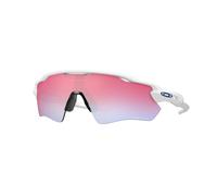 Oakley Unisex Oakley OO9208 RADAR EV PATH 920847 Occhiali da sole O_Matter Bianco Rosso Maschera Normale Prizm