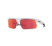 Oakley Unisex Oakley OO9400 BISPHAERA 940010 Occhiali da sole O_Matter Bianco Viola Squadrata Normale Prizm
