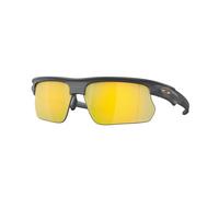 Oakley Unisex Oakley OO9400 BISPHAERA 940012 Occhiali da sole O_Matter Grigio Oro Squadrata Polarizzata Prizm