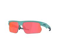 Oakley Unisex OO9400 BISPHAERA 940018 Occhiali da sole O_Matter Blu Rosso Squadrata Normale