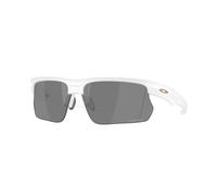 Oakley Unisex Oakley OO9400 BISPHAERA 940022 Occhiali da sole O_Matter Bianco Grigio Squadrata Normale