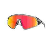 Oakley Unisex Oakley OO9404 LATCH PANEL 940404 Occhiali da sole O_Matter Grigio Rosso Maschera Normale Prizm