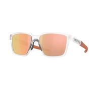 Oakley Unisex Oakley OO9430 ACTUATOR SQ 943007 Occhiali da sole O_Matter Trasparente Oro Squadrata Polarizzata