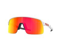 Oakley Unisex Oakley OO9463 SUTRO LITE 946318 Occhiali da sole O_Matter Bianco Rosso Maschera Normale Prizm