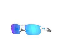 Oakley Unisex OO9511 FLAK 2.0 S 951102 Occhiali da sole O_Matter Bianco Blu Squadrata Normale