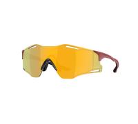 Oakley paire de lunettes cybr zero matte iron red w prizm 24k