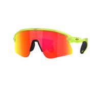 Oakley Unisex Oakley OO9518 STUNT DEVIL S 951803 Occhiali da sole O_Matter Verde Rosso Squadrata Normale
