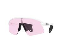 Oakley Unisex Oakley OO9518 STUNT DEVIL S 951807 Occhiali da sole O_Matter Bianco Rosa Squadrata Normale