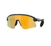 Oakley Unisex Oakley OO9518 STUNT DEVIL S 951813 Occhiali da sole O_Matter Nero Marrone Squadrata Normale Prizm