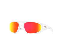 Oakley Unisex Oakley OO9528 NEOFORMA 952803 Occhiali da sole O_Matter Trasparente Rosso Rotonda Normale