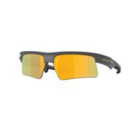 Oakley Unisex Oakley OO9534 BISPHAERA SPEED 953403 Occhiali da sole O_Matter Grigio Oro Squadrata Polarizzata