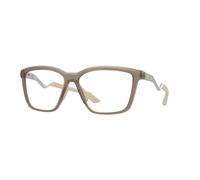 Oakley Unisex Oakley OX8191 ENIGMA MASS 819109 Montature da vista O_Matter Marrone Trasparente Squadrata Normale