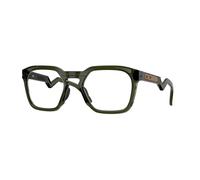 Oakley Unisex Oakley OX8208 HSTN SQ RX 820803 Montature da vista O_Matter Verde Trasparente Squadrata Normale