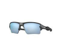 Oakley Unisex OO9188 FLAK 2.0 XL 9188G3 Occhiali da sole O_Matter Grigio Blu Squadrata Polarizzata Prizm