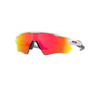 Oakley Unisex OO9208 RADAR EV PATH 920872 Occhiali da sole O_Matter Bianco Rosso Maschera Normale Prizm