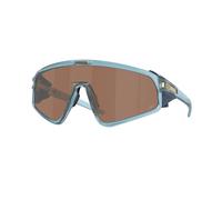 Occhiali Oakley Latch Panel Kylian Mbappé Trans Stonewash con lenti Prizm Tungsten