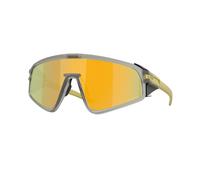 Oakley Unisex OO9404 LATCH PANEL 940424 Occhiali da sole O_Matter Grigio Oro Maschera Normale