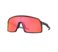 Oakley Unisex OO9406 SUTRO 940611 Occhiali da sole O_Matter Nero Rosso Maschera Normale Prizm