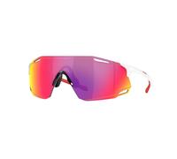 Occhiali Oakley Cybr Dyno Polished White con lente Prizm Road
