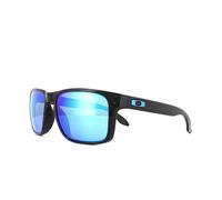 Oakley Uomo Holbrook OO9102 F5 Nero Con Prisma Zaffiro Lente Iridium Sole