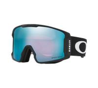 Maschera Oakley Line Miner nero con lente Prizm Sapphire Iridium