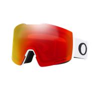 Oakley Uomo Oakley OO7099 FALL LINE L 709907 Maschere da sci O_Matter Bianco Arancione Maschera Normale Prizm