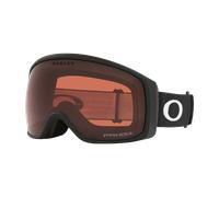 Oakley Goggles Flight Tracker M Prizm Ski Goggles Nero Prizm Garnet/CAT2 Uomo,Donna