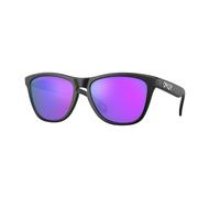 Oakley Uomo Oakley OO9013 FROGSKINS 9013H6 Occhiali da sole O_Matter Nero Viola Squadrata Normale Prizm