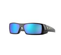 Oakley Uomo Oakley OO9014 GASCAN 901450 Occhiali da sole O_Matter Nero Blu Squadrata Polarizzata Prizm
