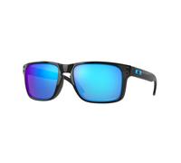 Oakley Uomo Oakley OO9102 HOLBROOK 9102F5 Occhiali da sole O_Matter Nero Blu Squadrata Normale Prizm