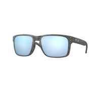 Occhiali Oakley Holbrook Woodgrain con lenti Prizm Deep Water Polarized
