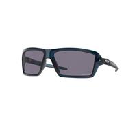 Oakley Uomo Oakley OO9129 CABLES 912917 Occhiali da sole O_Matter Blu Grigio Squadrata Normale Prizm