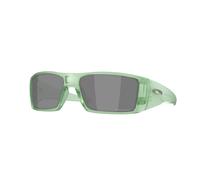 Oakley Uomo Oakley OO9231 HELIOSTAT 923122 Occhiali da sole O_Matter Verde Grigio Squadrata Normale