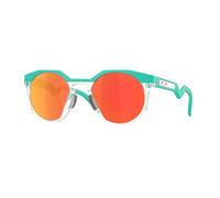 Oakley Uomo Oakley OO9242 HSTN 924223 Occhiali da sole O_Matter Blu Rosso Rotonda Polarizzata