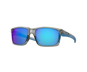 Oakley Uomo Oakley OO9264 MAINLINK 926442 Occhiali da sole O_Matter Grigio Blu Squadrata Normale Prizm
