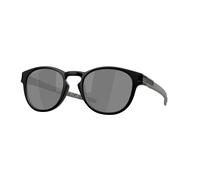 Oakley Uomo Oakley OO9265 LATCH 926574 Occhiali da sole O_Matter Nero Grigio Rotonda Polarizzata