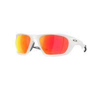 Oakley Uomo Oakley OO9431 LATERALIS 943110 Occhiali da sole O_Matter Bianco Rosso Squadrata Polarizzata
