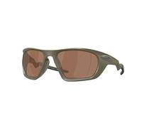 Oakley Uomo Oakley OO9431 LATERALIS 943111 Occhiali da sole O_Matter Verde Marrone Squadrata Polarizzata