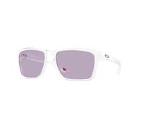 Oakley Uomo Oakley OO9448 SYLAS 944845 Occhiali da sole O_Matter Trasparente Viola Squadrata Normale Prizm