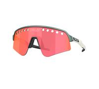 Oakley Uomo Oakley OO9465 SUTRO LITE SWEEP 946531 Occhiali da sole O_Matter Argento Rosso Maschera Normale