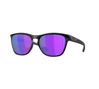 Occhiali Oakley Manorburn Matte Black con lenti Prizm Violet
