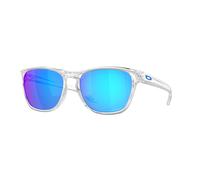 Oakley Manorburn Prizm Sunglasses Trasparente Prizm Sapphire/CAT3 Uomo,Donna