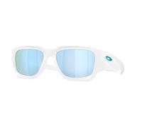 Oakley Uomo Oakley OO9514 INSTAGATOR 951404 Occhiali da sole O_Matter Bianco Blu Squadrata Polarizzata