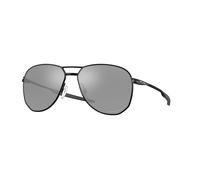 Oakley Uomo OO4147 CONTRAIL 414704 Occhiali da sole Metallo Nero Grigio Rotonda Polarizzata Prizm