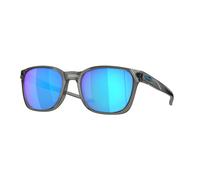 Oakley Uomo OO9018 OJECTOR 901814 Occhiali da sole O_Matter Grigio Blu Squadrata Polarizzata Prizm