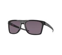 Oakley Uomo OO9100 LEFFINGWELL 910001 Occhiali da sole O_Matter Nero Grigio Squadrata Normale Prizm
