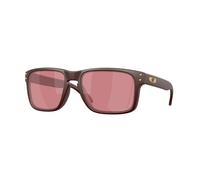 Oakley Uomo OO9102 HOLBROOK 9102Z2 Occhiali da sole O_Matter Rosso Viola Squadrata Normale