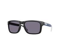 Oakley Uomo OO9102 HOLBROOK 9102Z3 Occhiali da sole O_Matter Nero Grigio Squadrata Normale
